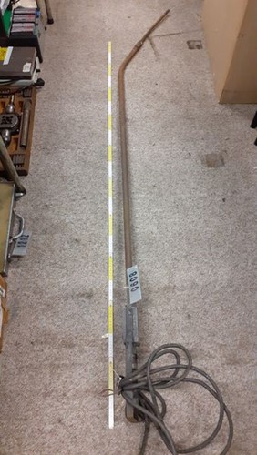 Temperature measuring lance with cable, HERAEUS Elektro-Nite